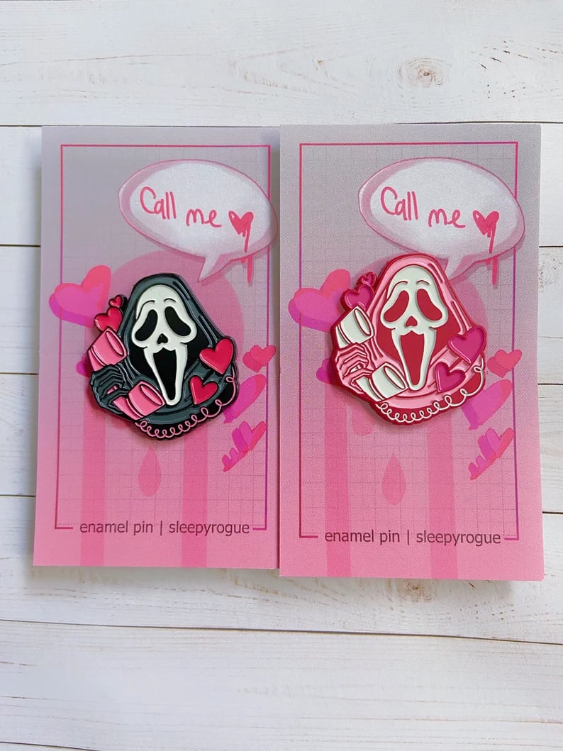 Ghost Caller | Enamel pins