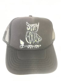 Black Trucker Hat