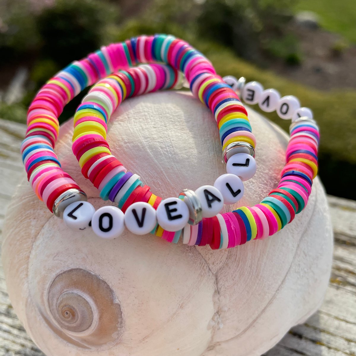 LOVE ALL Clay Bracelets - NEW! | FREE2LUV