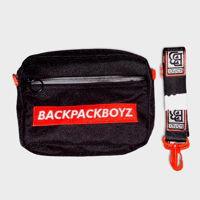 Black Backpack Boyz Side Bag (Large)