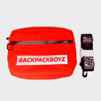 (Large) Red Backpack Boyz Side Bag