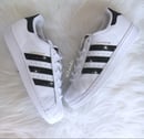 Image of Adidas Superstar Shoes Women's with Swarovski Crystals. 