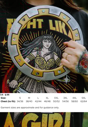 Image of "Fight Like A Girl" Warrior T-Shirt