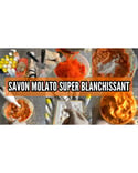 1kg- Savon Molato neutre ( brut ) à base de carotte et papaye pour les mélanges de savons