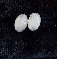 Image 2 of Semi Precious Stone Crystal Stud Ear-Rings (1)