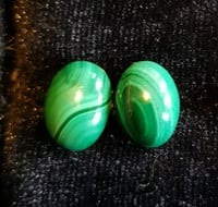 Image 1 of Semi Precious Stone Crystal Stud Ear-Rings (1)