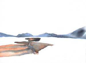 Image of ARTIST BOOK - Limited Edition ~ 12 Watercolor Paintings of the Taos Mesa
