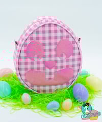 Image 1 of Springoween Bumpkin Pumpkin - Pink Plaid