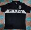 WEALTHY Collar Shirt : Black 