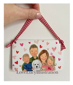 Image of Mini Portrait Plaque