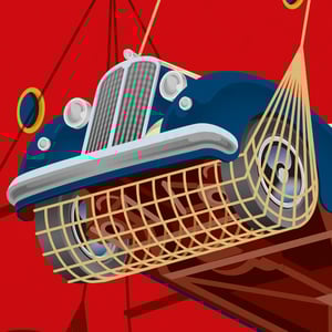 Image of 'Dockside' Open Edition Print