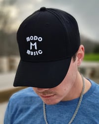 Image 2 of BLACK 'MODO MUSIC' HAT