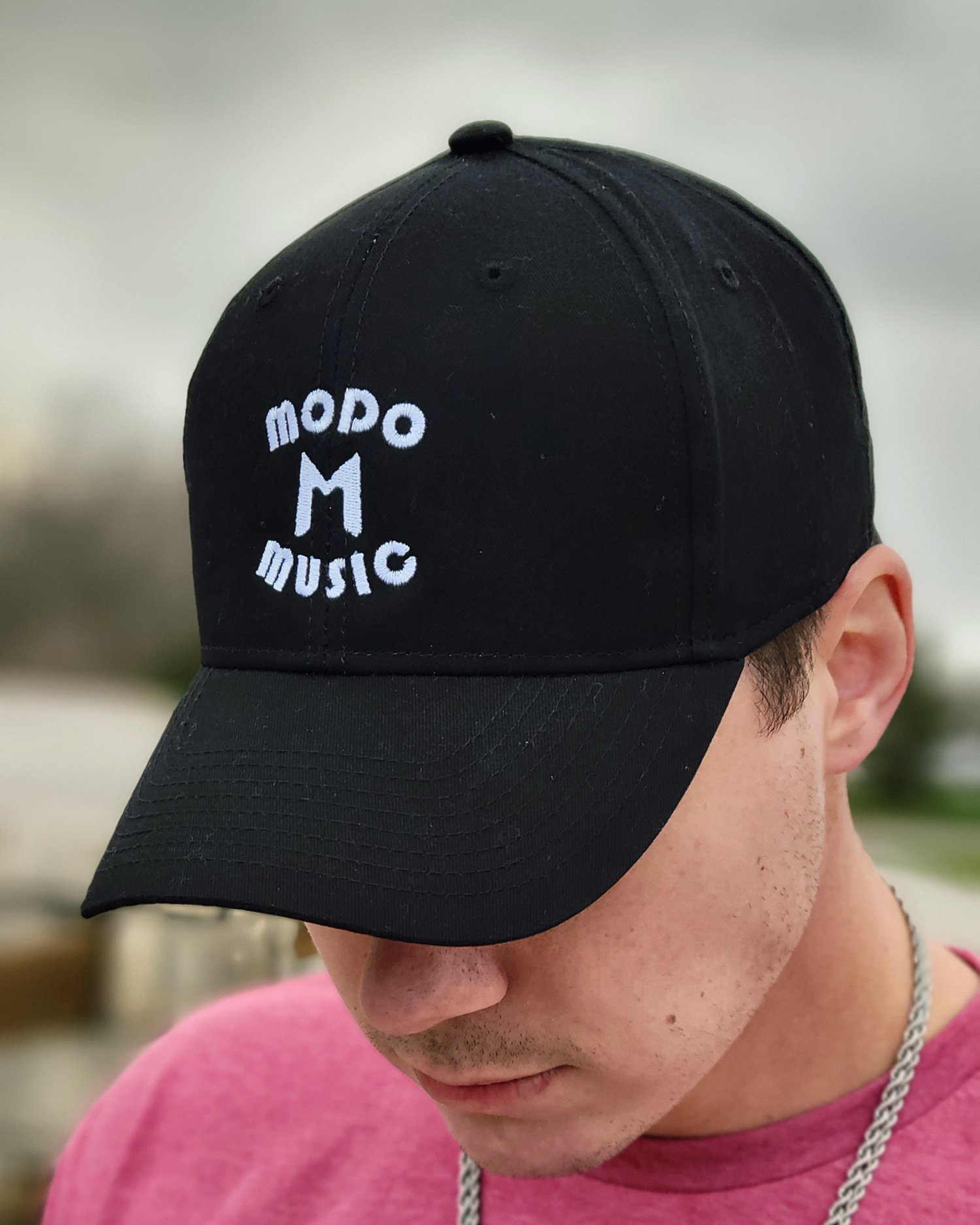 Image of BLACK 'MODO MUSIC' HAT