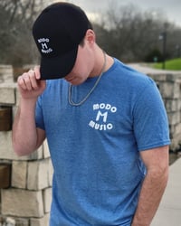 BLUE 'MODO MUSIC' T-SHIRT