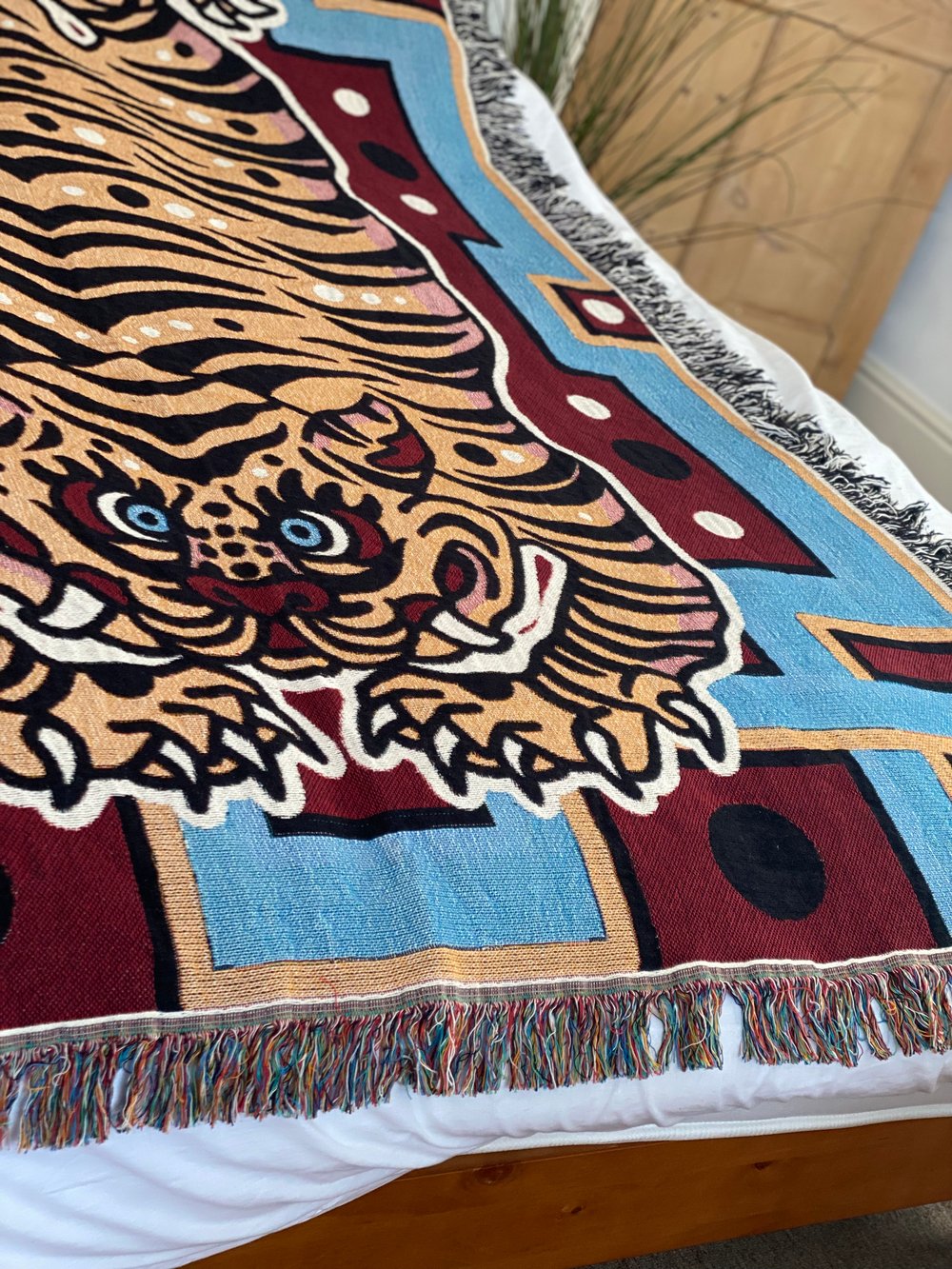 Tibetan tiger blanket