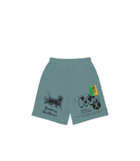 Image 1 of BROUCHER HEAVY JERSEY SHORTS