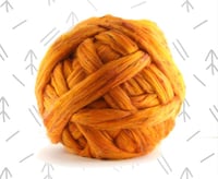 Image 2 of Orange Glow Fiber Blend Collection 150 grams/5.25 ounces