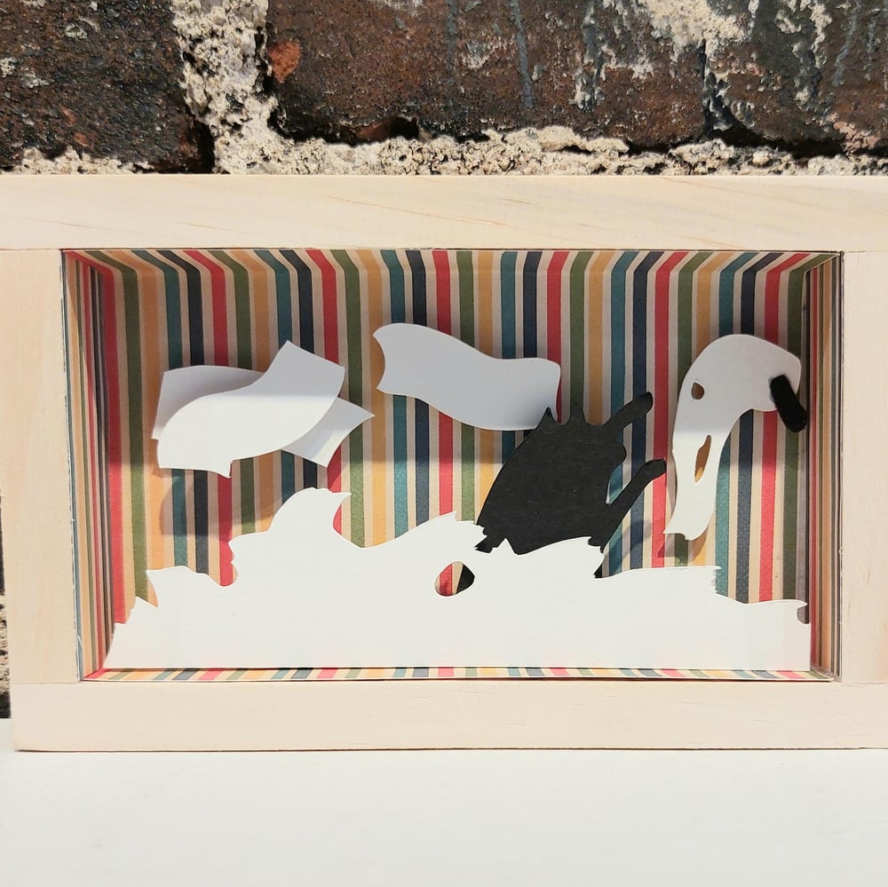 Image of Naughty Kitty Shadow Boxes (sold individually)