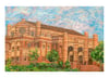 kaufman hall postcard