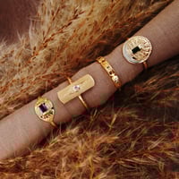 Image 3 of Eco Gold Orbit Ring