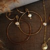 Eco Gold Orbit Hoops