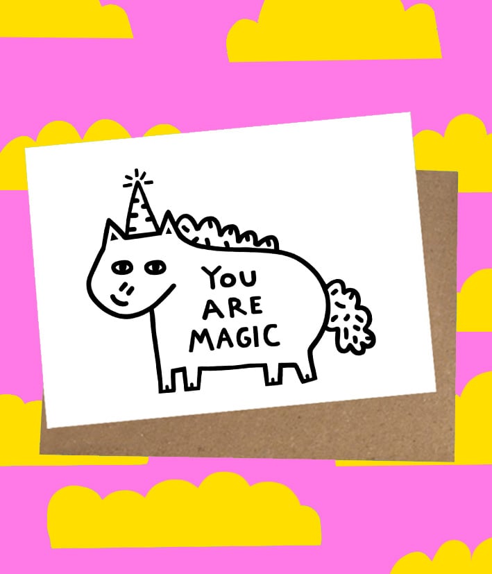 Image of You Are Magic Card