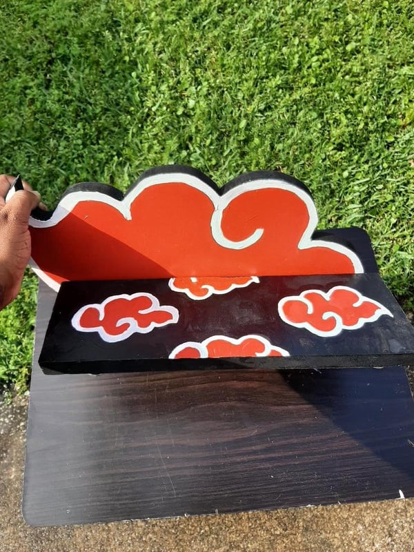 Image of Anime cloud shelf