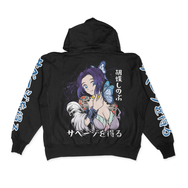 GTSVG X CHAMPION IREZUMI SHINOBU Hooded Pullover