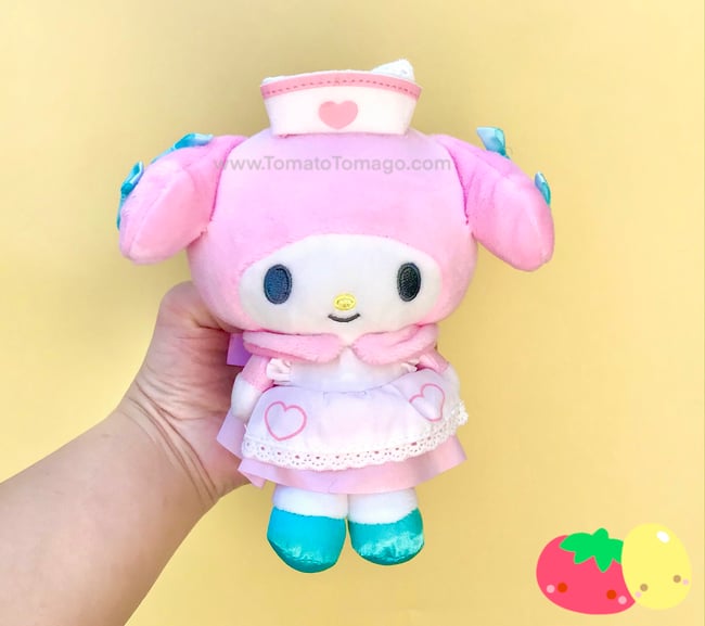 My Melody Nurse Plush Keychain