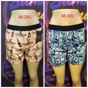 Image of S & S Hundred Dollar Bill Boxers & Hennessy Boxers (Unisex)