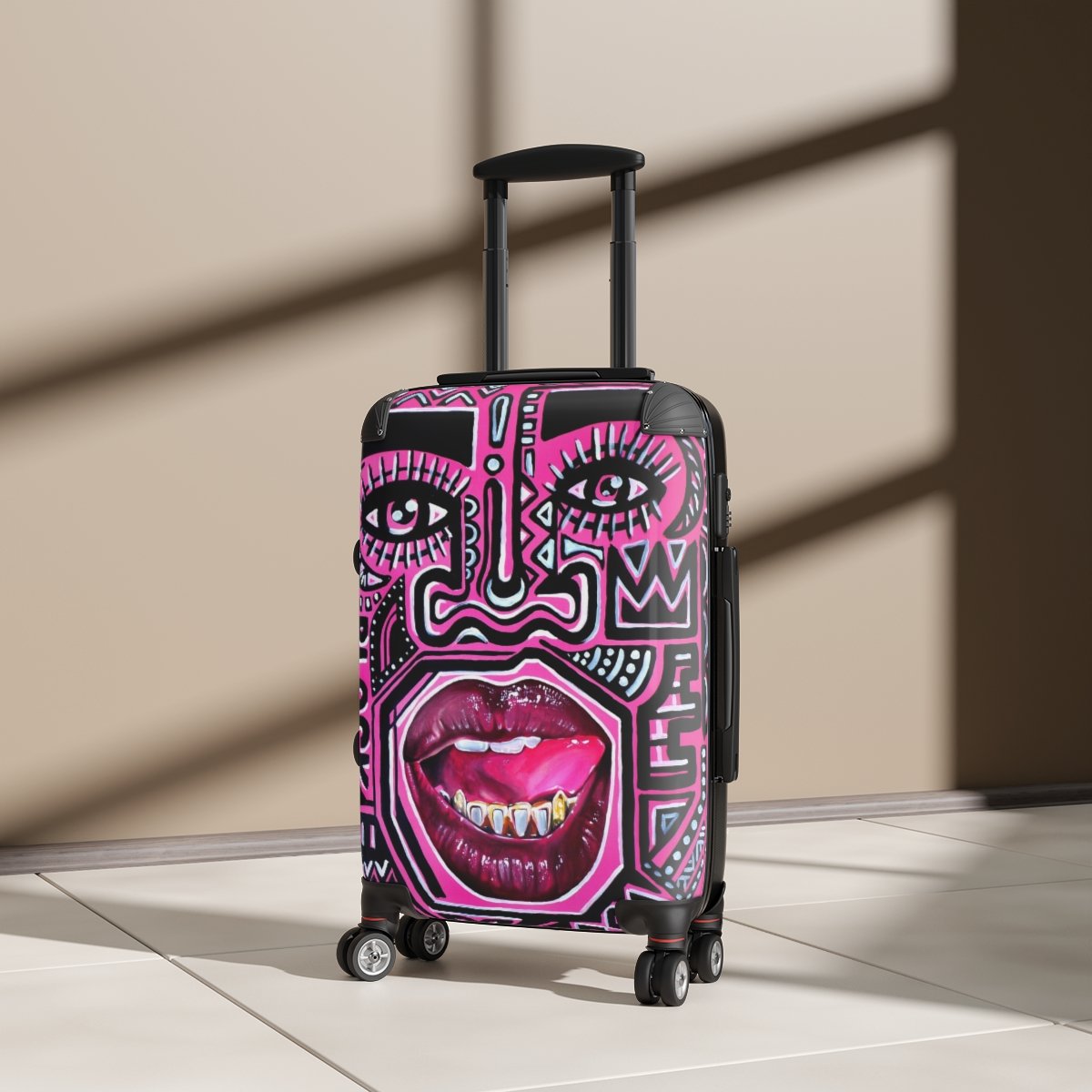 Culture 3 Suitcase (carryon) DOOGA ART LLC