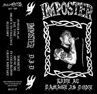 Image 1 of ROT-008: Imposter - "Live at Damage Is Done" Cassette