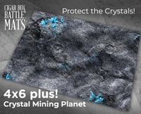 Image 1 of Crystal Mining Planet - #2070 -- 6'x4' plus