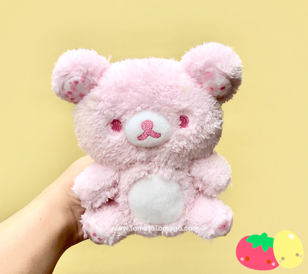 Rilakkuma Cherry Blossom Plushie Tomato Tomago