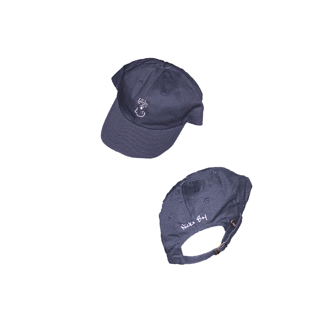 Image of NICKO BOY Dad Hat - NAVY