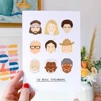 The Royal Tenenbaums Wes Anderson Print