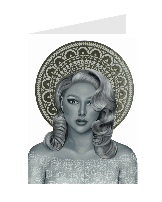 Aeonia Greeting Card