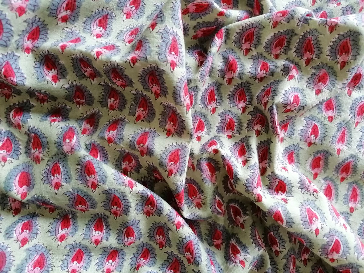 Image of Namasté fabric mini paisley 