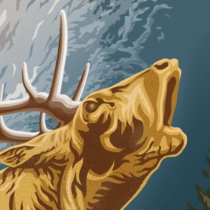 Image of 'Moose Mountain' Open Edition Print