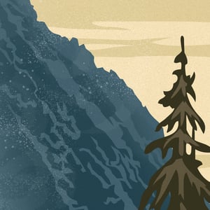 Image of 'Moose Mountain' Open Edition Print