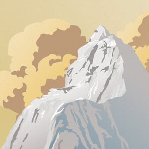 Image of 'Moose Mountain' Open Edition Print