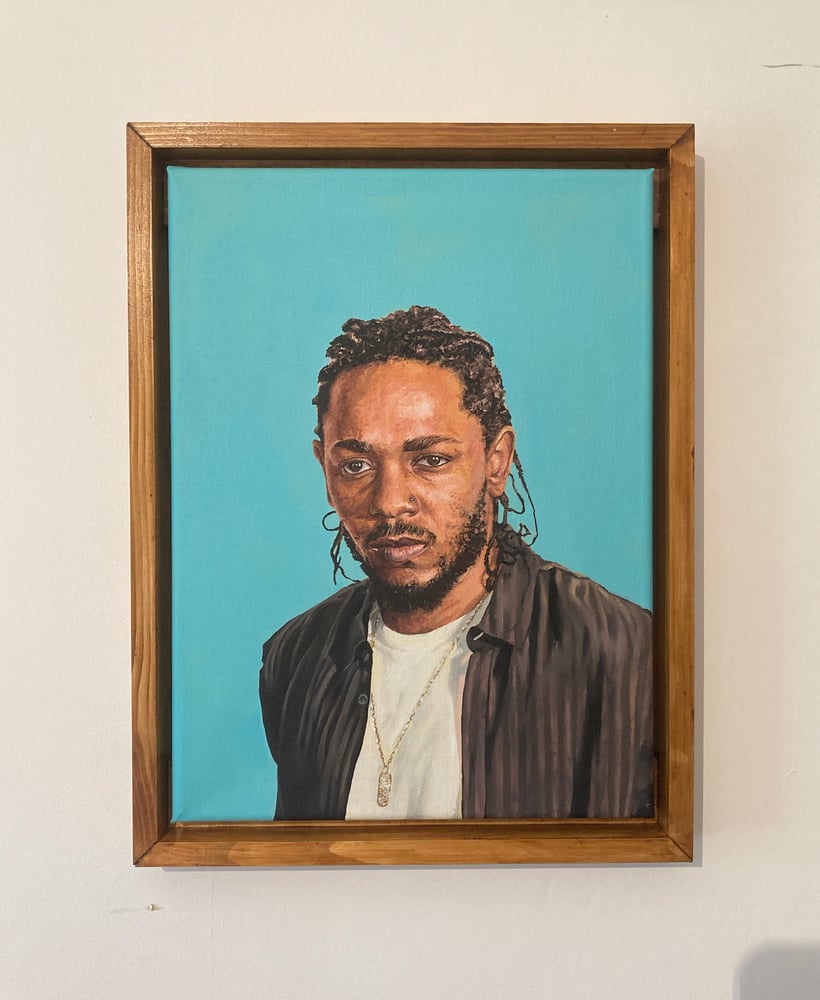 Image of Portrait of Kendrick Lamar