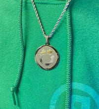 Image 3 of “SMILEY” Sterling Silver Rope Necklace 