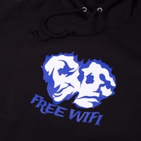 Image 2 of Mirror Faces, Hoodie Black