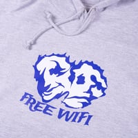 Image 2 of Mirror Faces Hoodie Ash Grey
