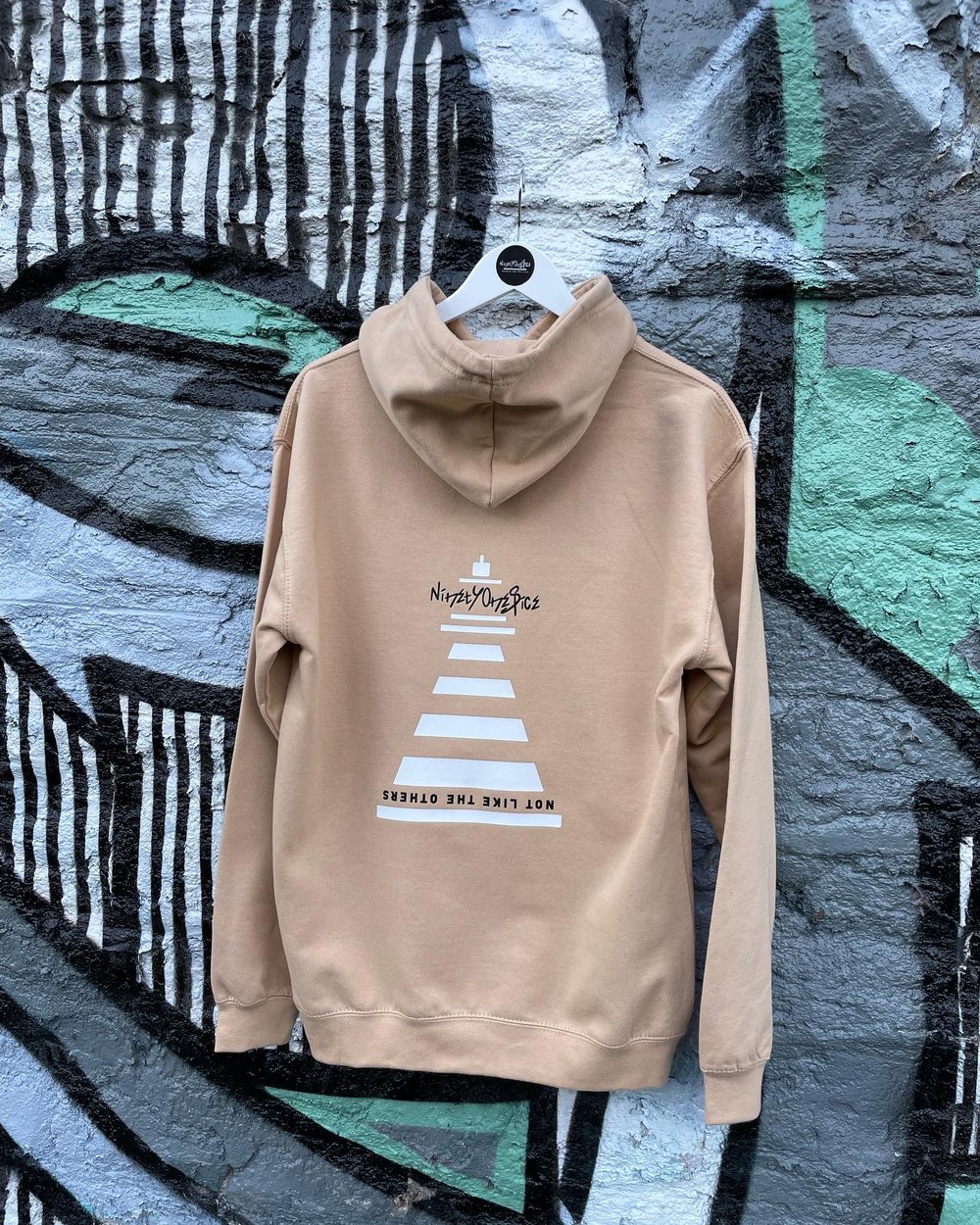 Image of Nude Script Hoody