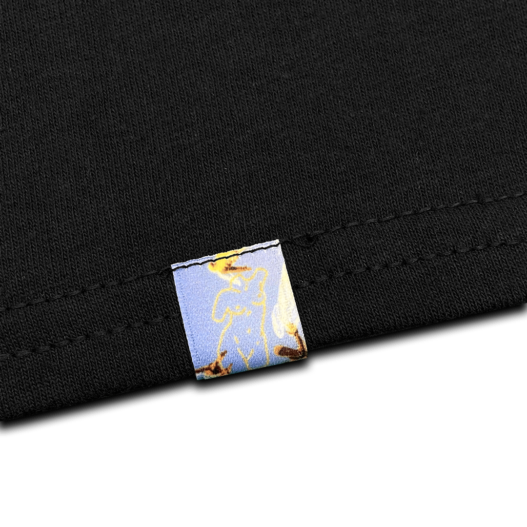 Image of Tee Long sleeves CHROME Noir 