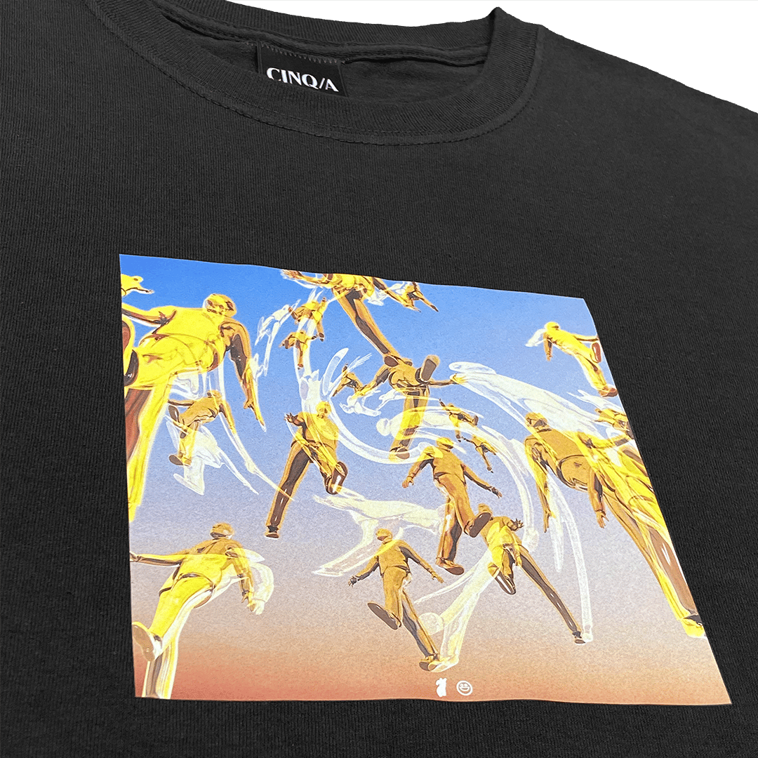 Image of Tee-shirt CHROME Walk Noir