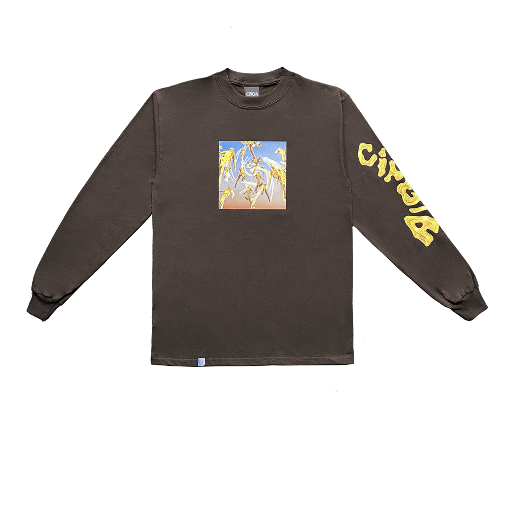 Image of Tee Long Sleeves CHROME Chocolat 