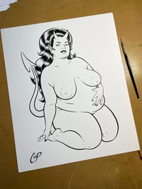 Image 2 of DEVIL GIRL 22-02 Original art